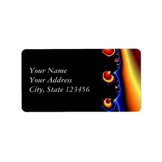 Flotsam Goodega - Fractal Etiket (Voorkant)