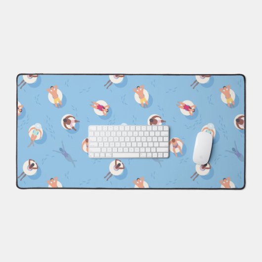 Flottant dans le Motif de la rivière Lazy (Clavier et souris)