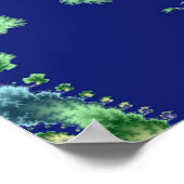 Flottant - Poster Fractal (Coin)