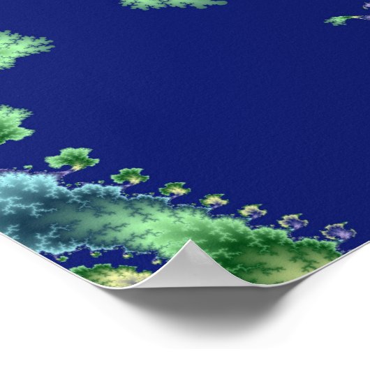 Flottant - Poster Fractal (Coin)