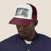Flottante Sea Otter "I Love Otters!" Casquette Tru (En situation)