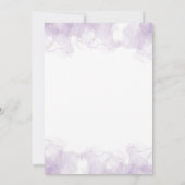 Flotter sur le papillon Girl Invitation Anniversai (Dos)