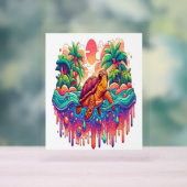 Flottes de tortue dans le Jardin Liquid. (Neutre)