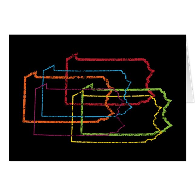 flou de fierté pennsylvanie (Devant horizontal)