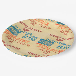 Flour Bags Papieren Bordje