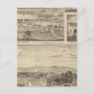 Flour Mills, Isenours Glenwood, Minnesota Briefkaart