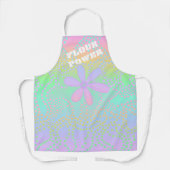 Flour Power Funny Retro Rainbow-Schort Schort (Voorkant)