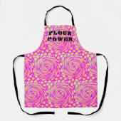 Flour Power Psychedelic Pink Yellow Schort (Voorkant)