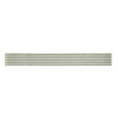 Flour Sack Dbl Stripe in Evergreen en Ivory Lint (Voorkant)