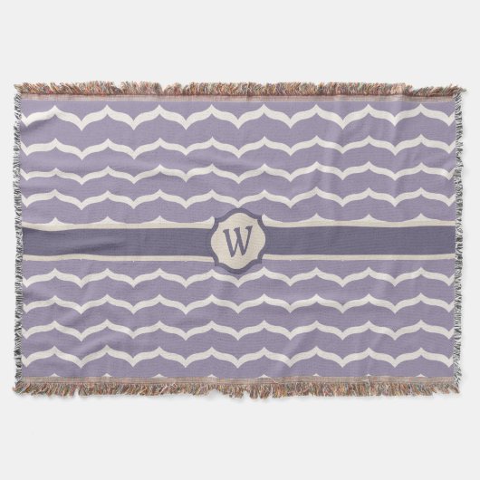Floured Zigzag Throw Blanket Deken (Voorkant)