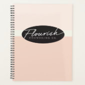 Flourish Counseling Co. Spiral Bound Planner (Devant)