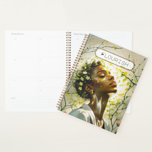 Flourish Planner (Devant avec enveloppe)