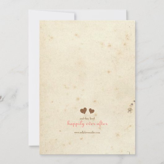 Flourish & Scroll Storybook Fairytale Invitation (Dos)