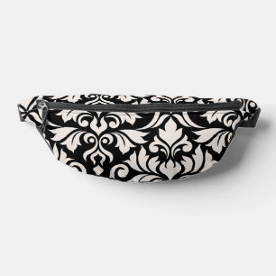 Flourissant Damask Art I Cream sur Black
