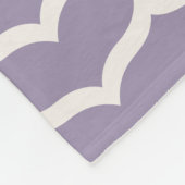 Flourned Zigzag Fleece Blanket Deken (Hoek)