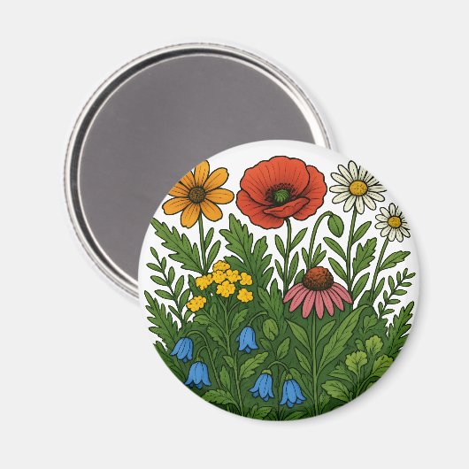 Flours magnet (Recto/Verso)