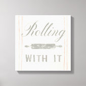 Floursack Kitchen V Canvas Afdruk (Voorkant)