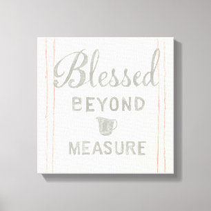 Floursack Kitchen VI Canvas Afdruk