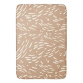 Flow in Tan en Cream Badmat (Voorkant Verticaal)