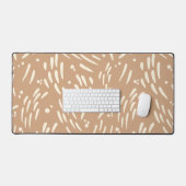 Flow in Tan en Cream Bureaumat (Keyboard & Muis)
