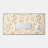 Flow in Tan en Cream Bureaumat (Keyboard & Muis)