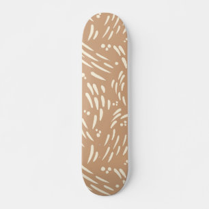 Flow in Tan en Cream Skateboard