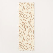 Flow in Tan en Cream Yogamat (Voorkant)