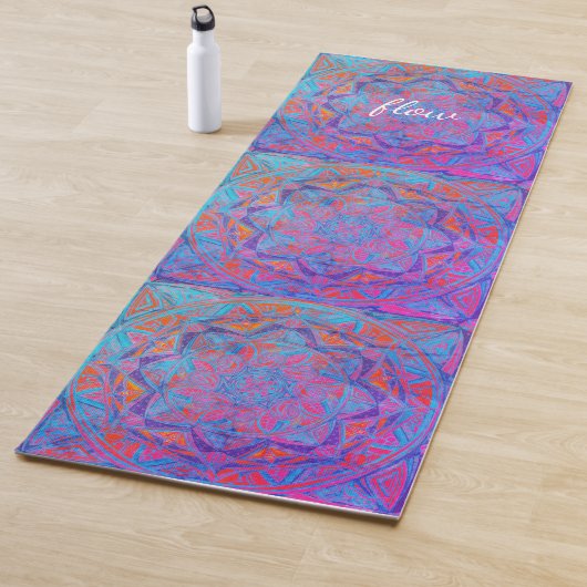 Flow Mandala Yoga Mat (In situ)