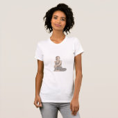 Flow Not Force T-Shirt | Mindful Yoga Quote (Devant entier)
