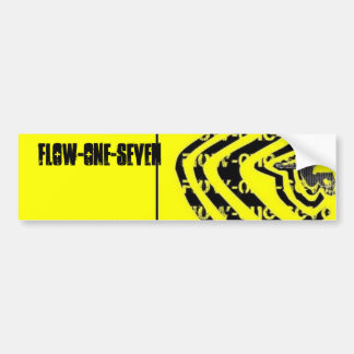 Flow-one-Seven Bumpersticker