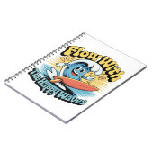 Flow With The Happy Waves Surf Journal (Côté gauche)