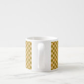 Flowe Checkered Pattern - No. 02 Espresso Kop (Achterkant)