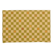 Flowe Checkered Pattern - No. 02 Kussensloop (Voorkant-Rechts)