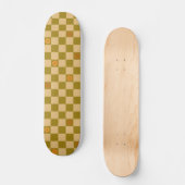 Flowe Checkered Pattern - No. 02 Skateboard (Voorkant)