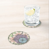 Flower4 doodle art onderzetter (Insitu)