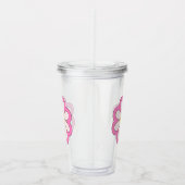 Flower Acryl Drinkbeker (Rechts)