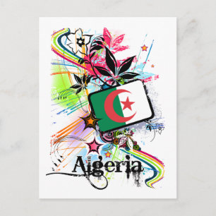 Flower Algerije Briefkaart