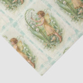 Flower and Fairy. Tissuepapier (Detail)