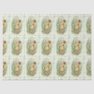 Flower and Fairy. Tissuepapier