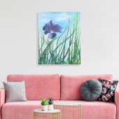 Flower and Lady Bugs Canvas Afdruk (Insitu (Woonkamer))