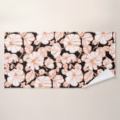 flower art design (Serviette de bain)