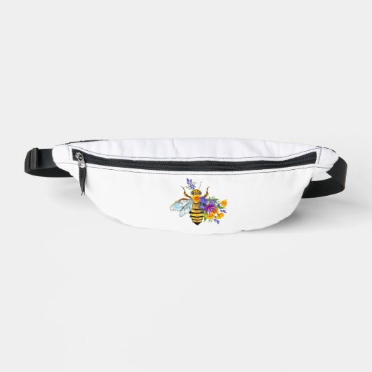 Flower bee with wild plants (Recto)