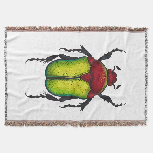 Flower beetle deken (Voorkant)