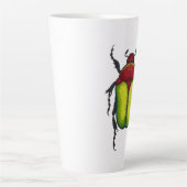 Flower beetle latte mok (Voorkant)