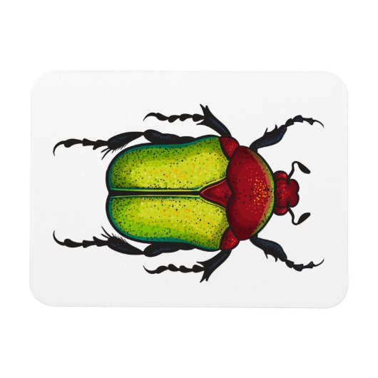 Flower beetle magneet (Horizontaal)