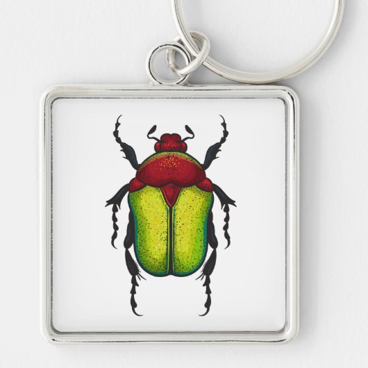 Flower beetle sleutelhanger (Voorkant)