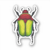 Flower beetle sticker (Voorkant)