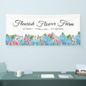 Flower Boerderij Verkoop van Fresh Flower Spandoek (Beurs)