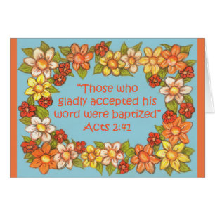 Flower Border~Accepted Word-Baptized~Scripting
