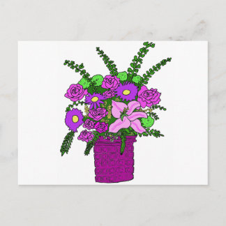 Flower Bouquet Briefkaart